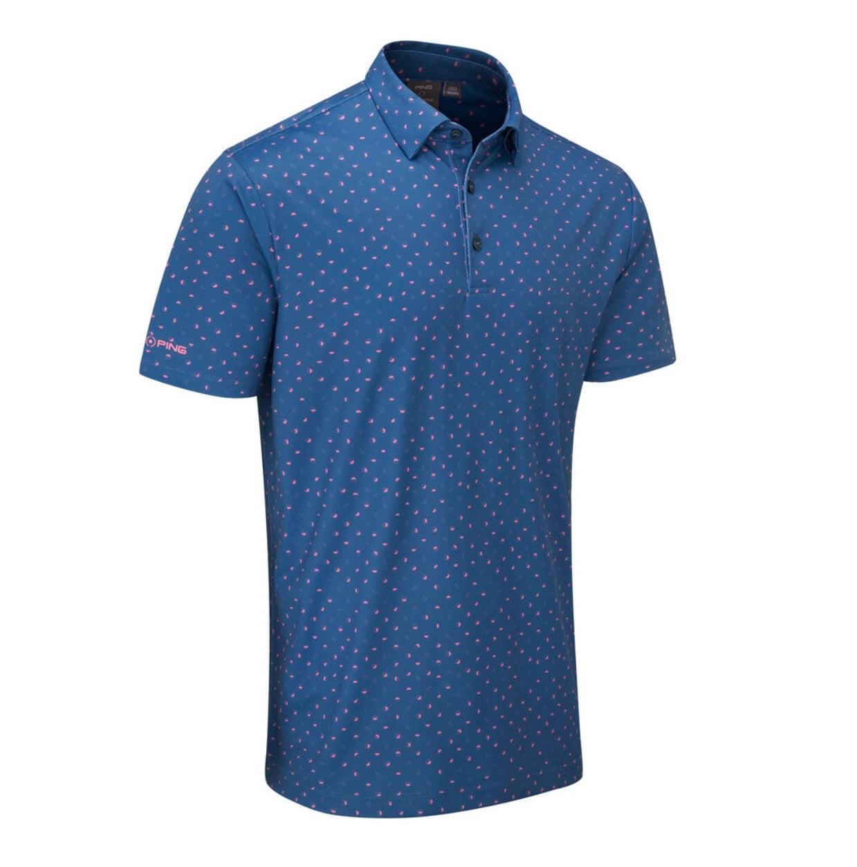 PING Ephron Men’s Polo Shirt - Stellar Multi