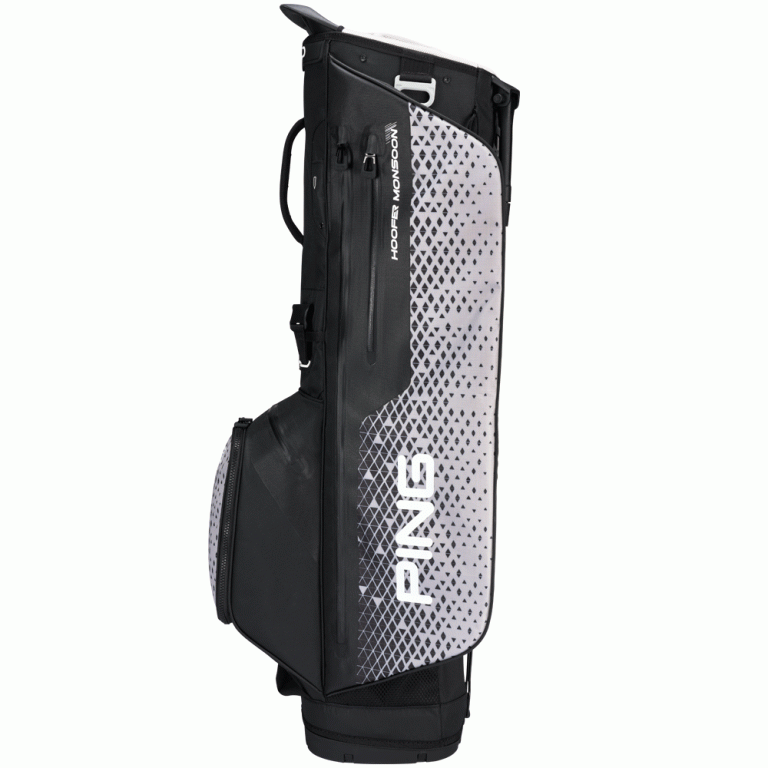 PING 2025 Hoofer Monsoon Carry Bag - Black/Grey