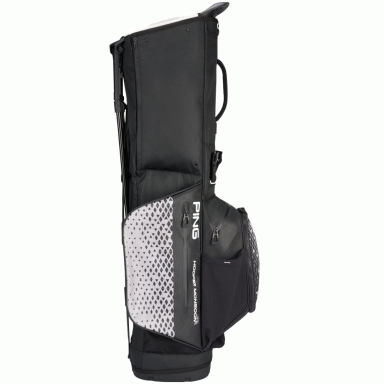 PING 2025 Hoofer Monsoon Carry Bag - Black/Grey