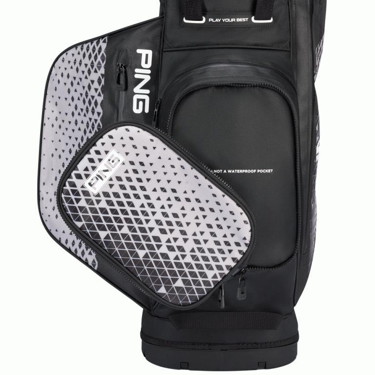 PING 2025 Hoofer Monsoon Carry Bag - Black/Grey