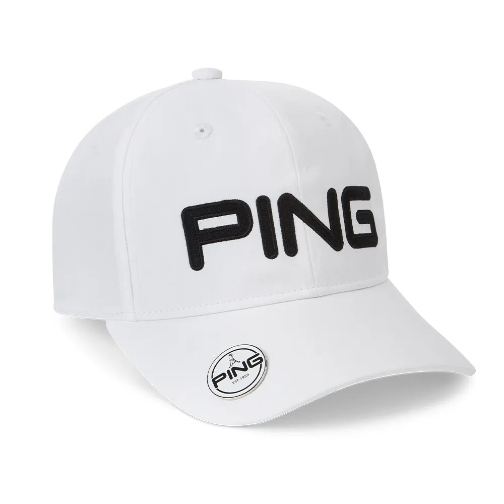 Ball Marker Cap - White