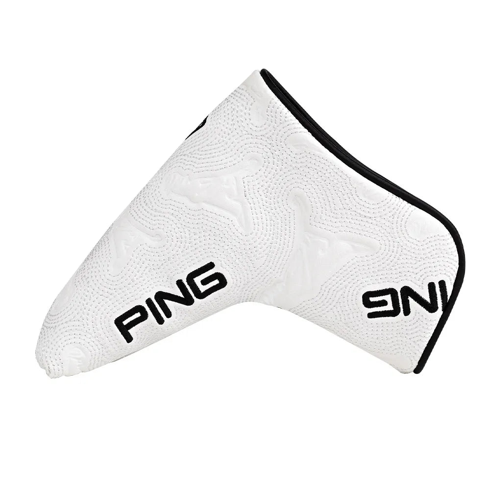 PING Icon Blade Putter Headcover - White