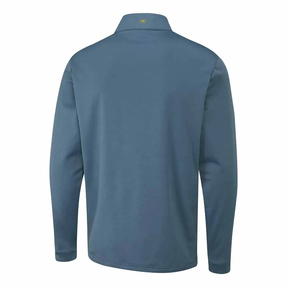 Astbury Men's Insulated Half Zip Fleece Jacket - Blue Fusion/Navy