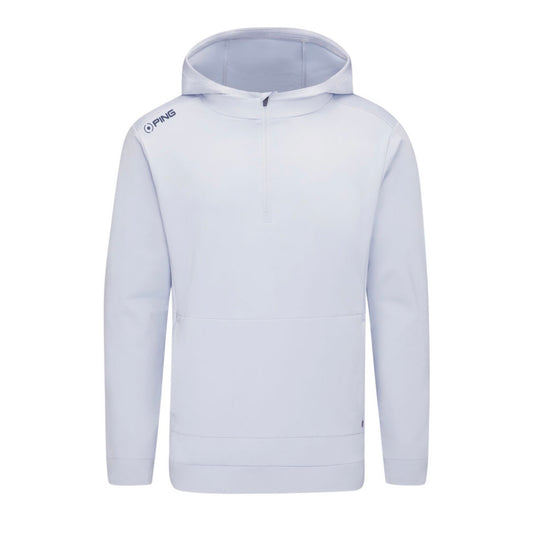 PING Haldon Men’s Hooded Fleece - Pearl Grey