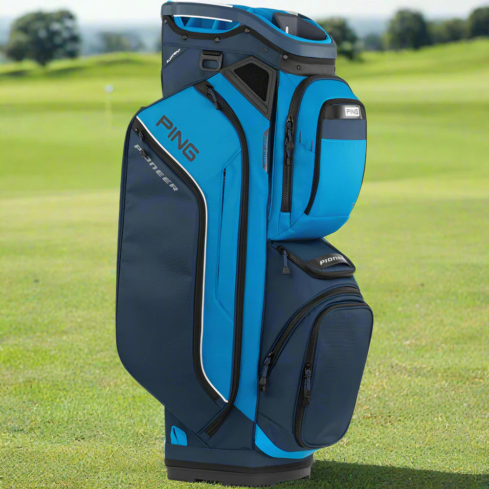 PING Pioneer 25 Cart Bag - Blue/Navy
