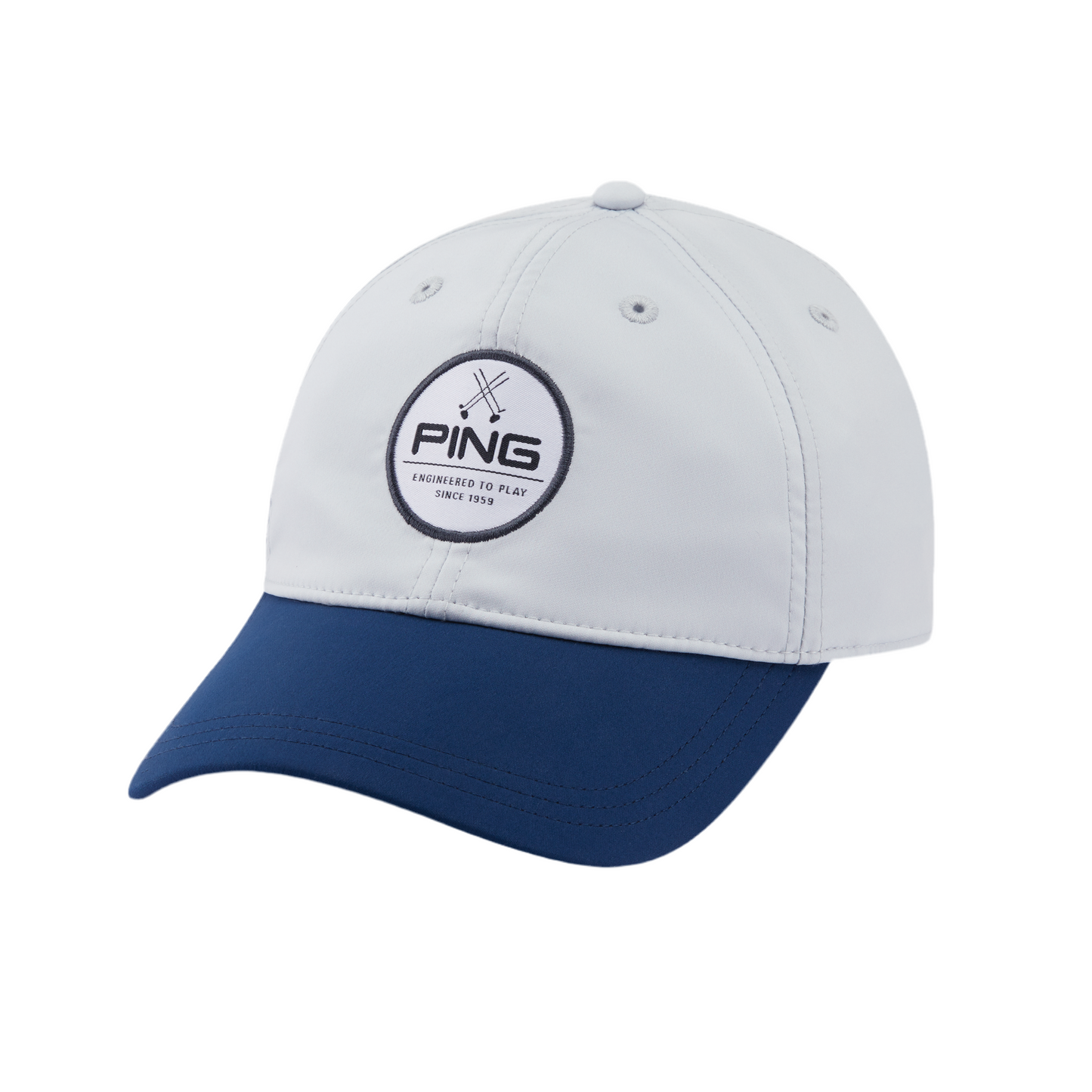 Engineered to Play Cap - Silver/Navy