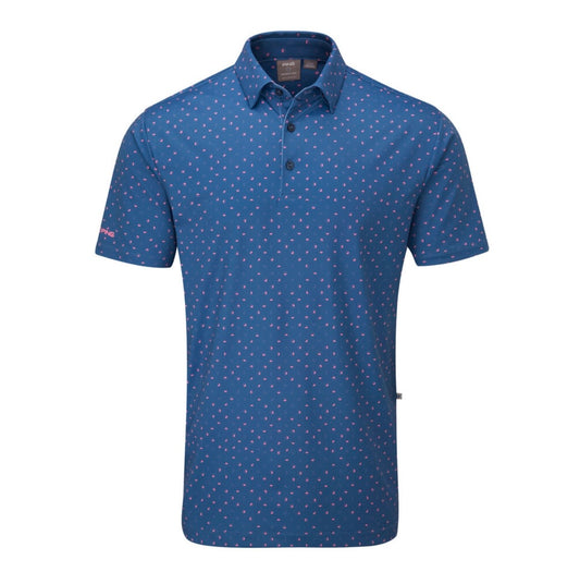 PING Ephron Men’s Polo Shirt - Stellar Multi