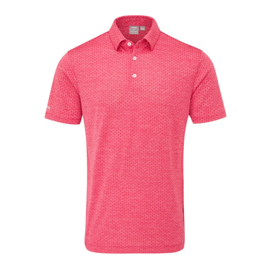 PING Rafe Men’s Polo Shirt - Rhapsody Pink