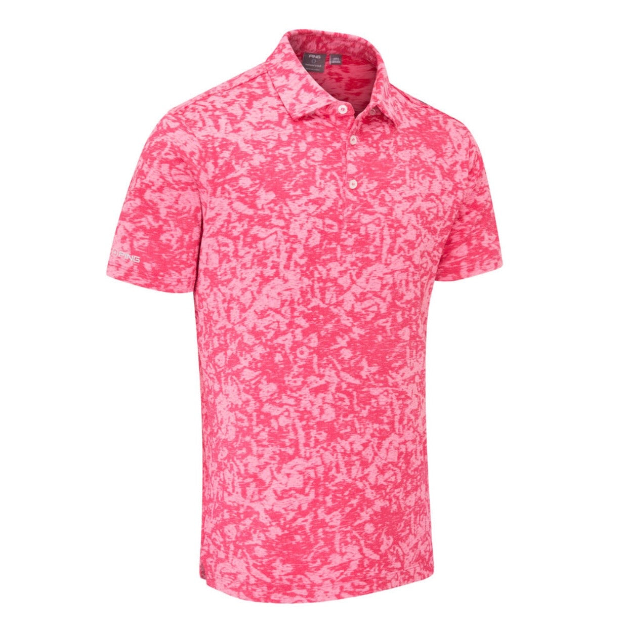 PING Marek Men’s Polo Shirt - Rhapsody Pink