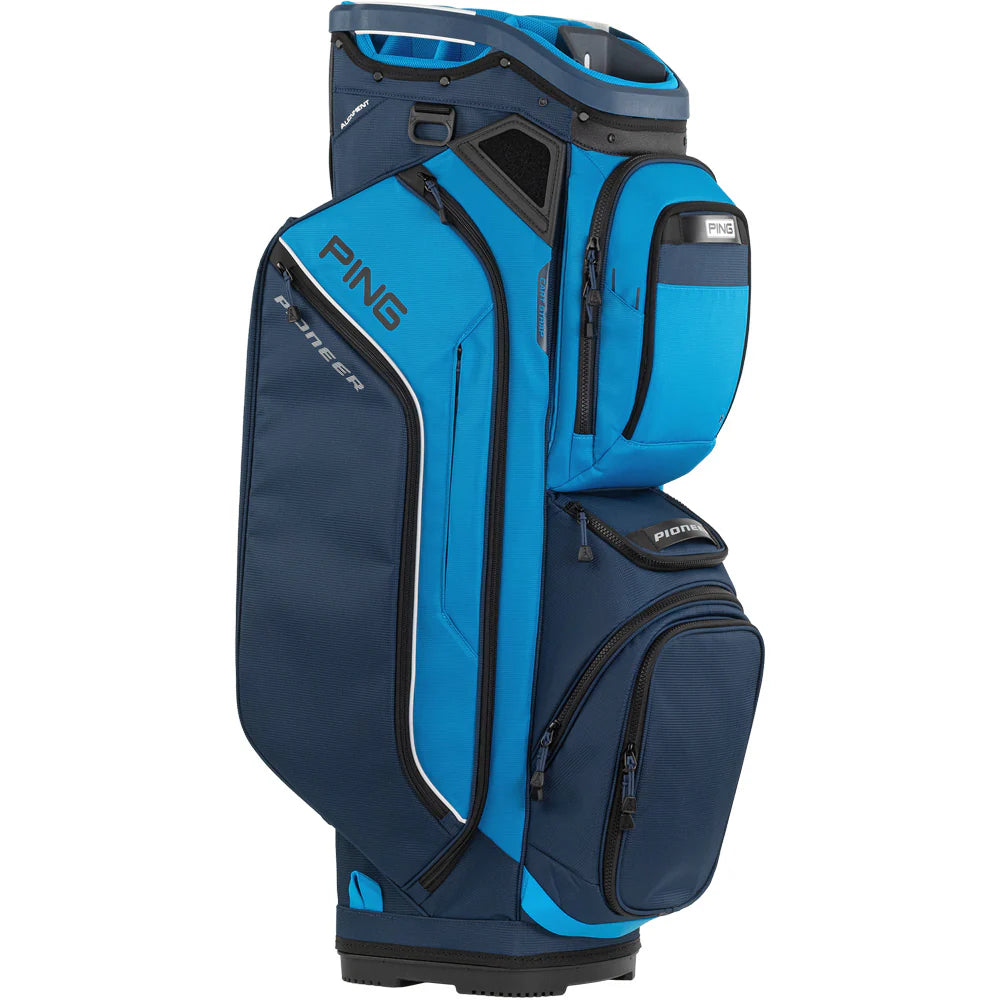 PING Pioneer 25 Cart Bag - Blue/Navy