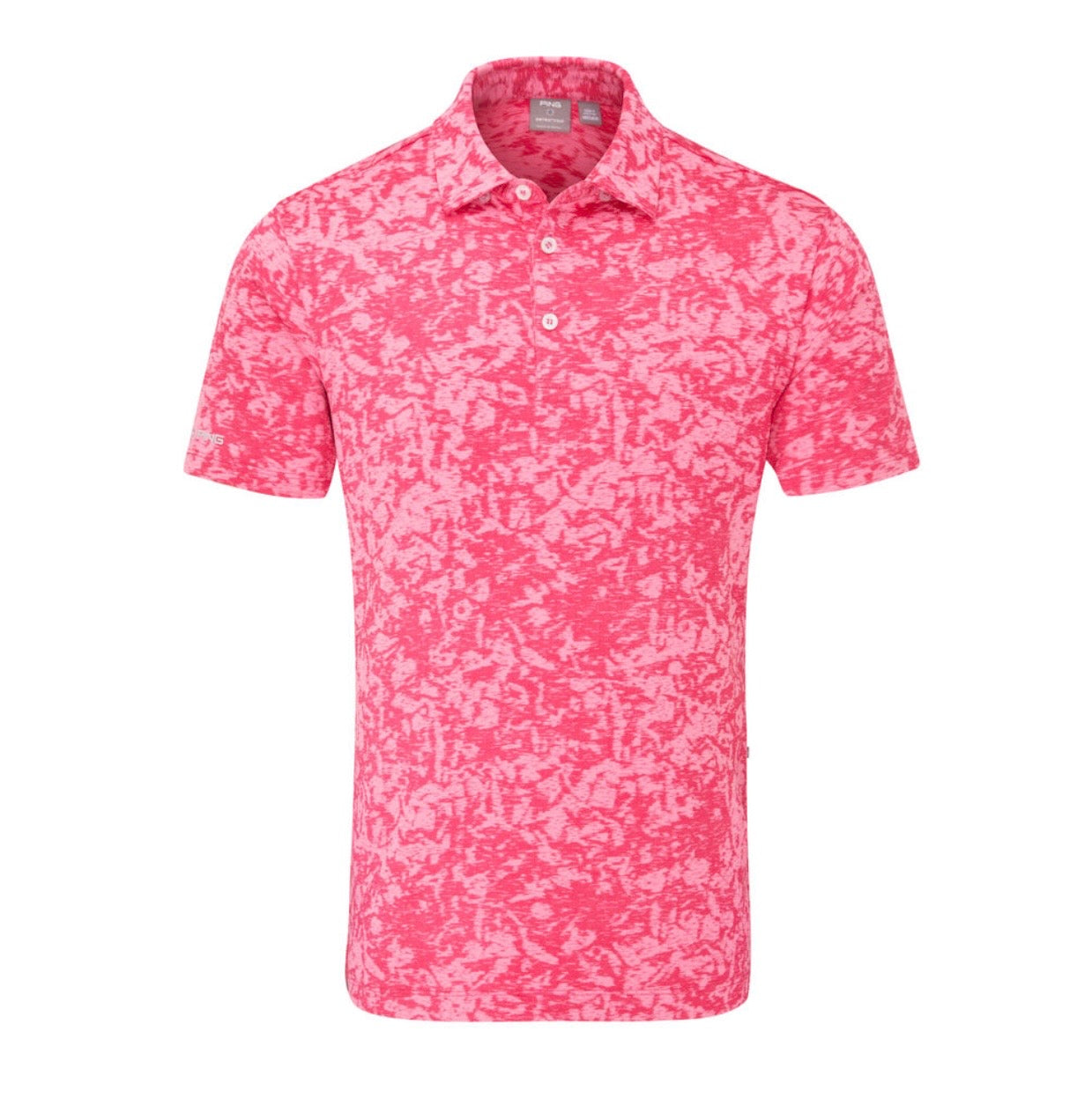PING Marek Men’s Polo Shirt - Rhapsody Pink