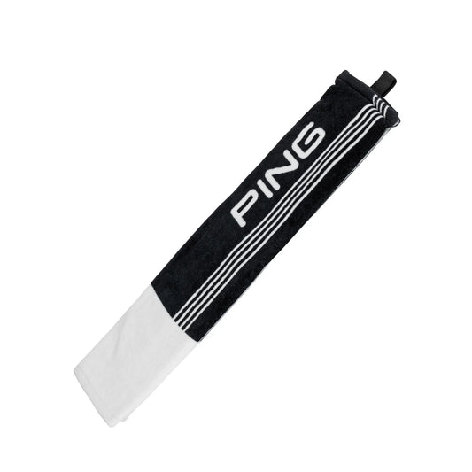 Trifold Towel - Black/White