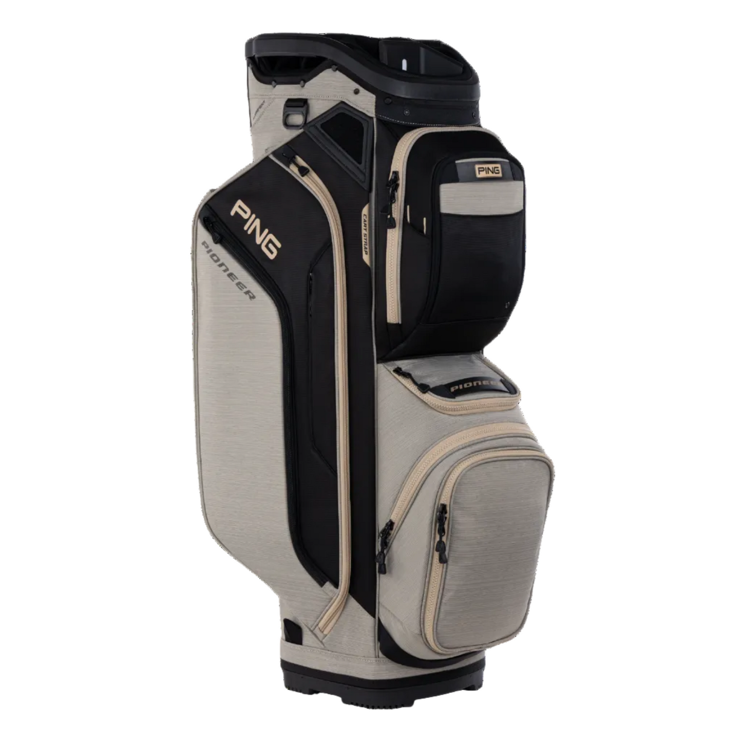 PING Pioneer 26 Cart Bag - Heather Sand/Black