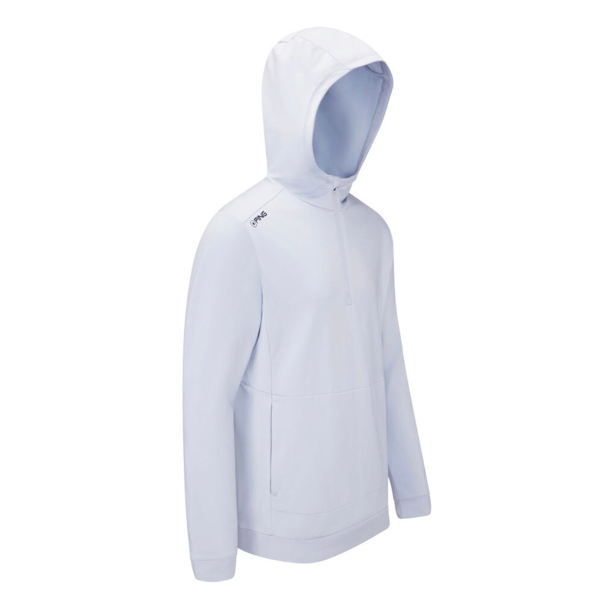 PING Haldon Men’s Hooded Fleece - Pearl Grey