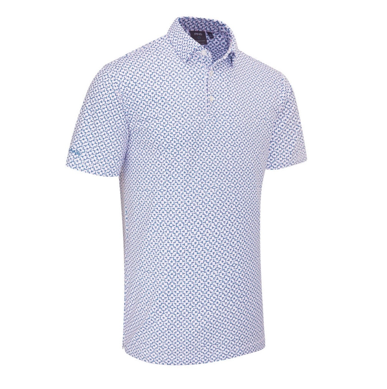 PING Ephron Men’s Polo Shirt - Pink Haze