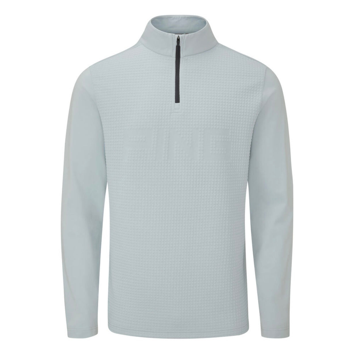 PING Faron Men’s Quarter Zip Fleece - Pearl Grey