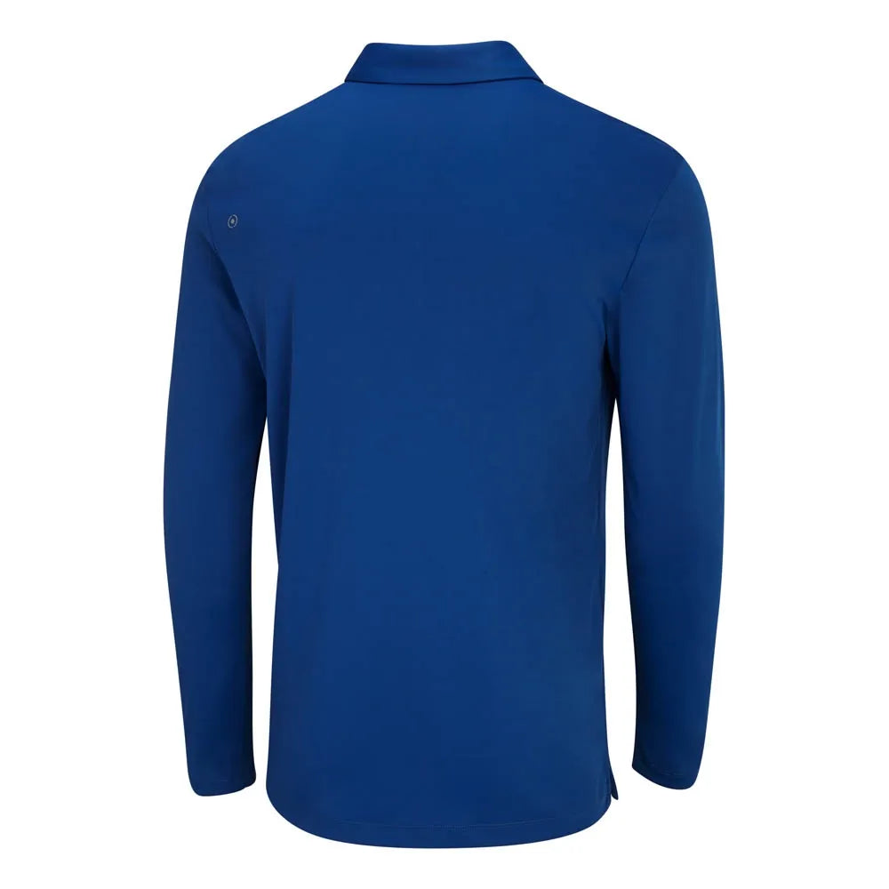 Lockwood Men's Long Sleeve Polo Shirt - Inky