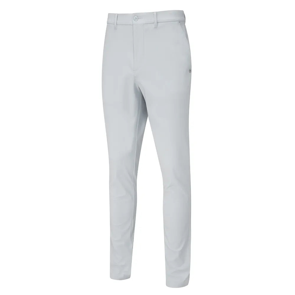PING Tour Tapered Fit Trousers - Pearl Grey