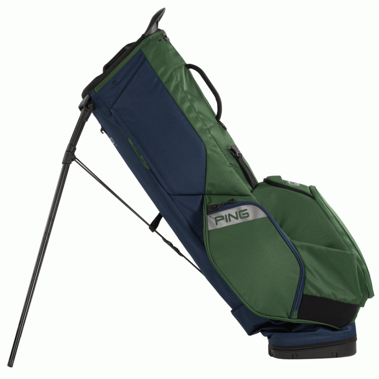PING 2025 Hoofer Carry Bag - Dark Green/Grey/Navy
