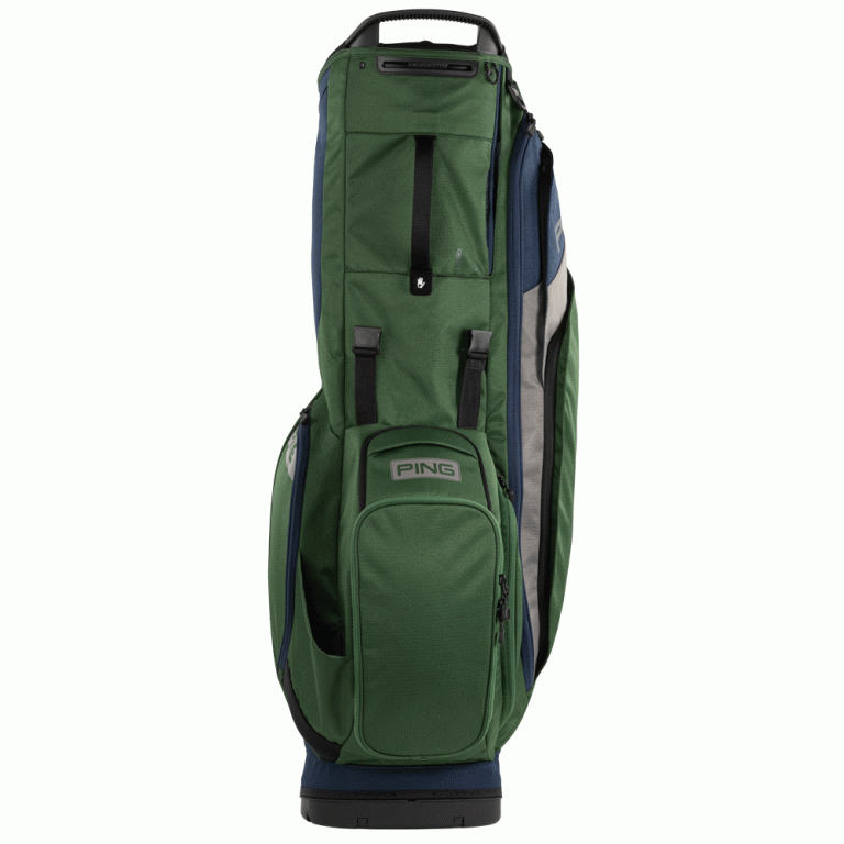 PING 2025 Hoofer Carry Bag - Dark Green/Grey/Navy