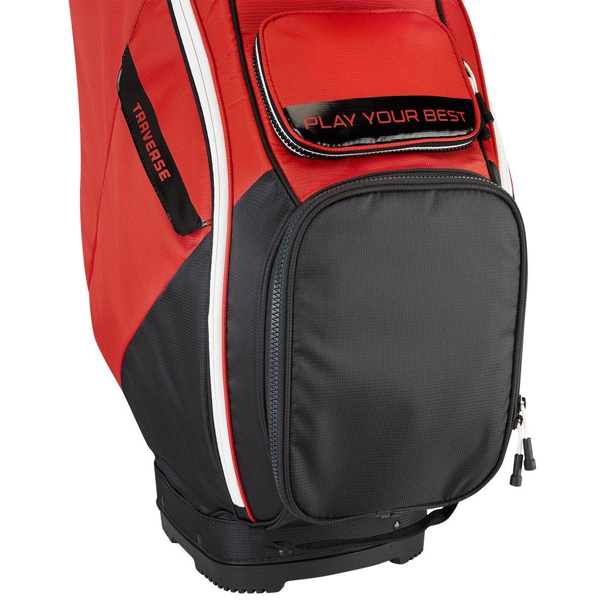 PING Traverse 22 Cart Bag - Red/Black/White