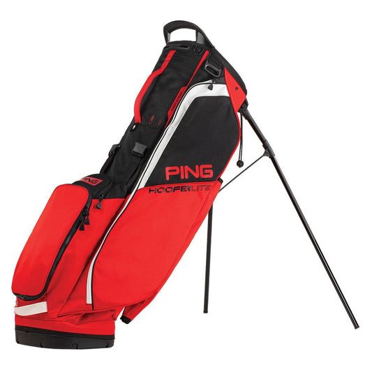 PING 2025 Hoofer Lite Carry Bag - Red/Black/White