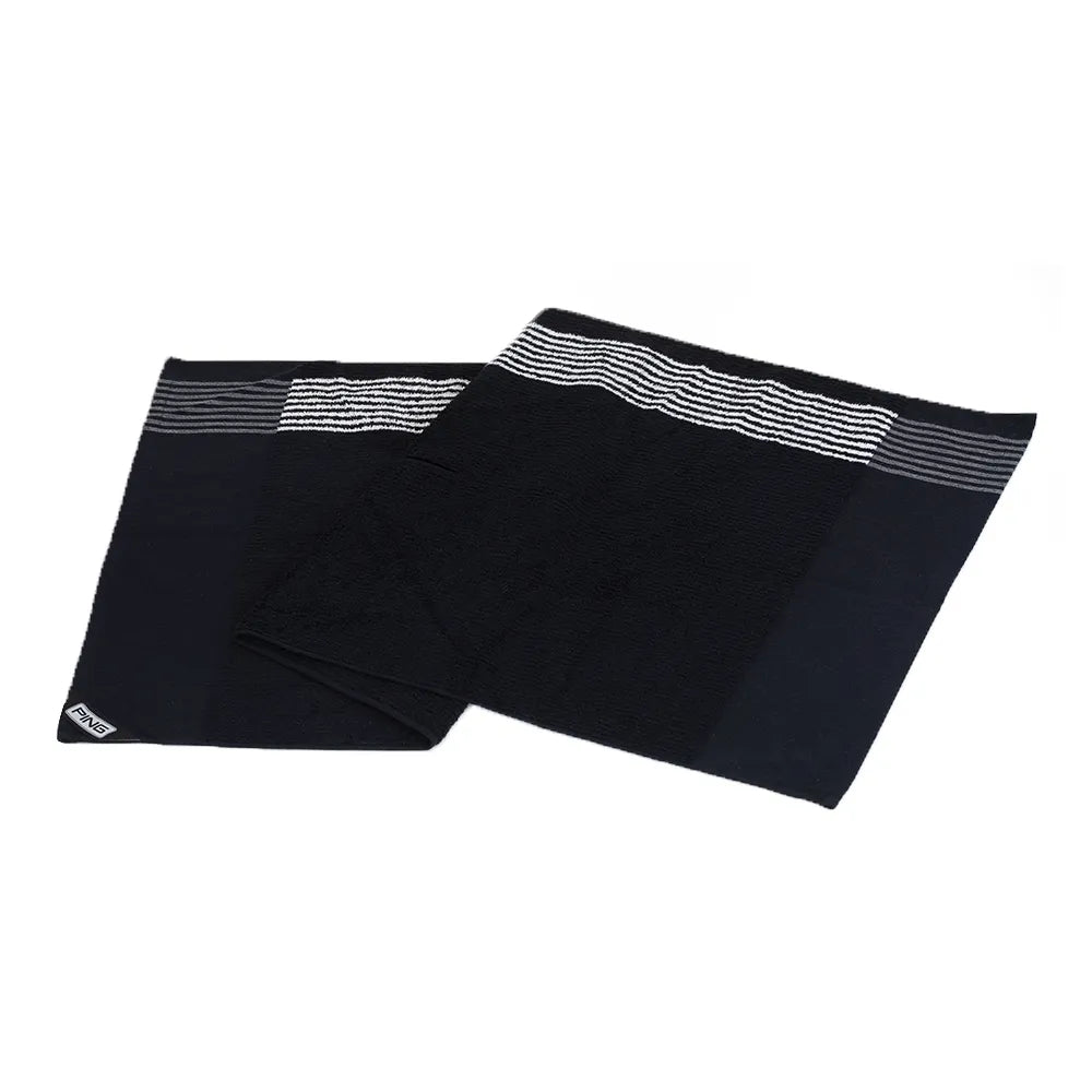 PING Players Towel - Black
