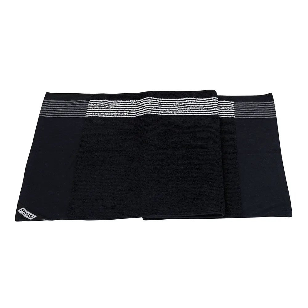 PING Players Towel - Black