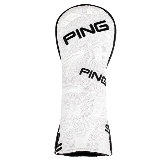PING Icon Fairway Headcover - White
