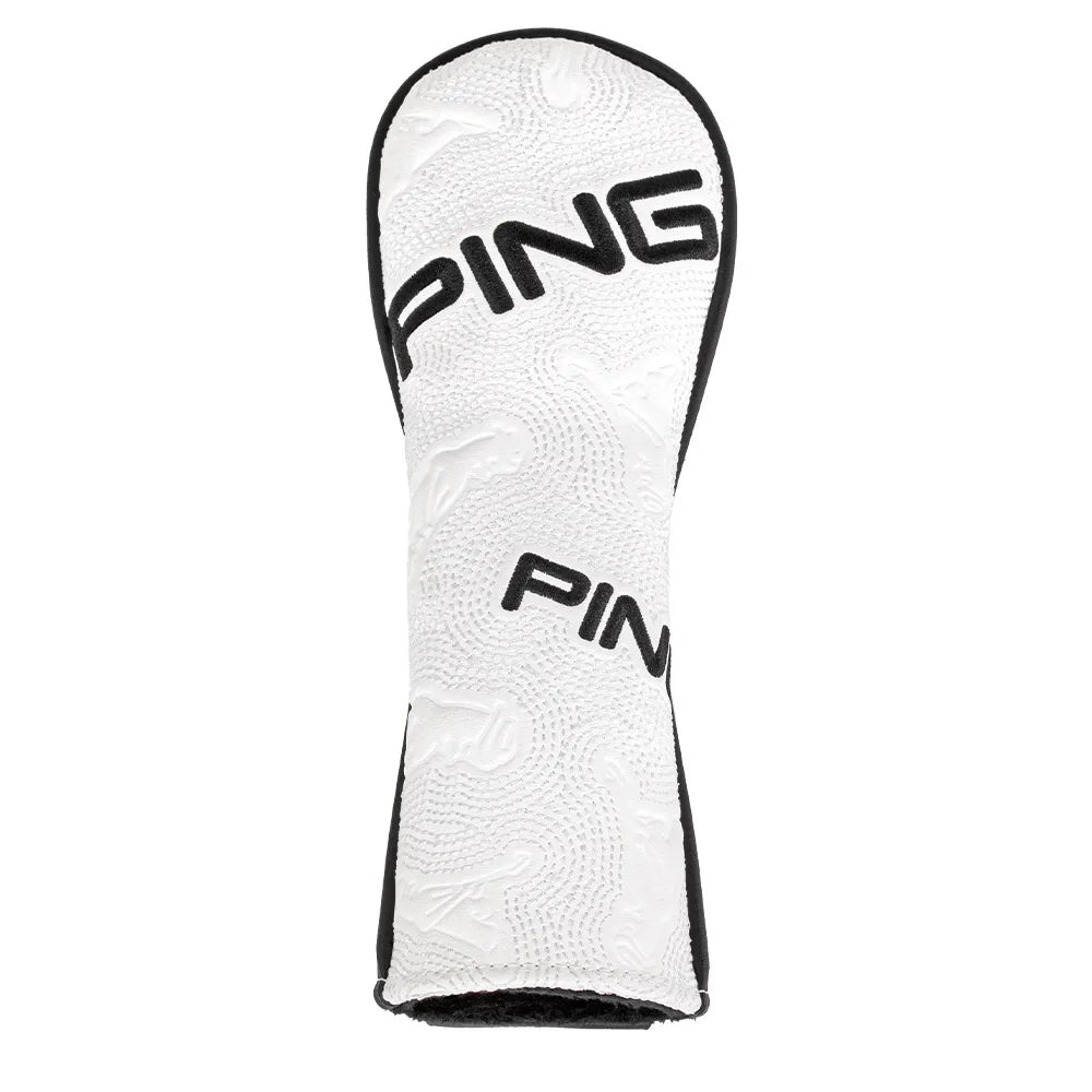 PING Icon Hybrid Headcover - White