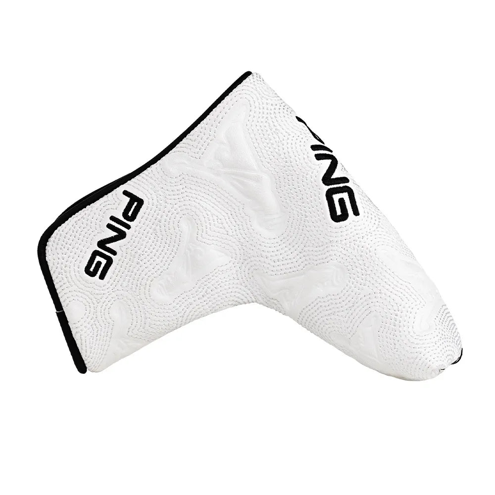 PING Icon Blade Putter Headcover - White