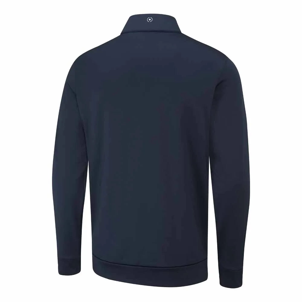 Aiden Men's Hybrid Fleece Jacket - Navy