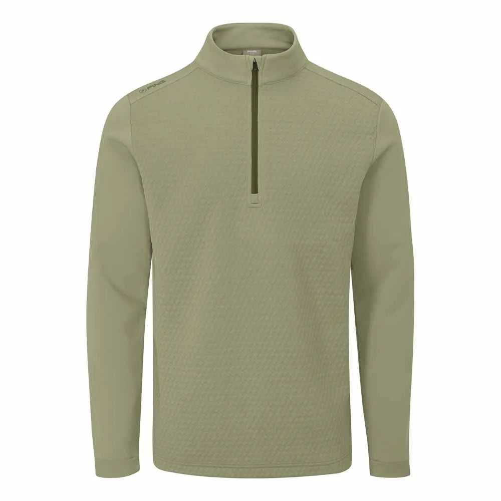 Nolan Men's Quarter Zip Fleece - Lichen