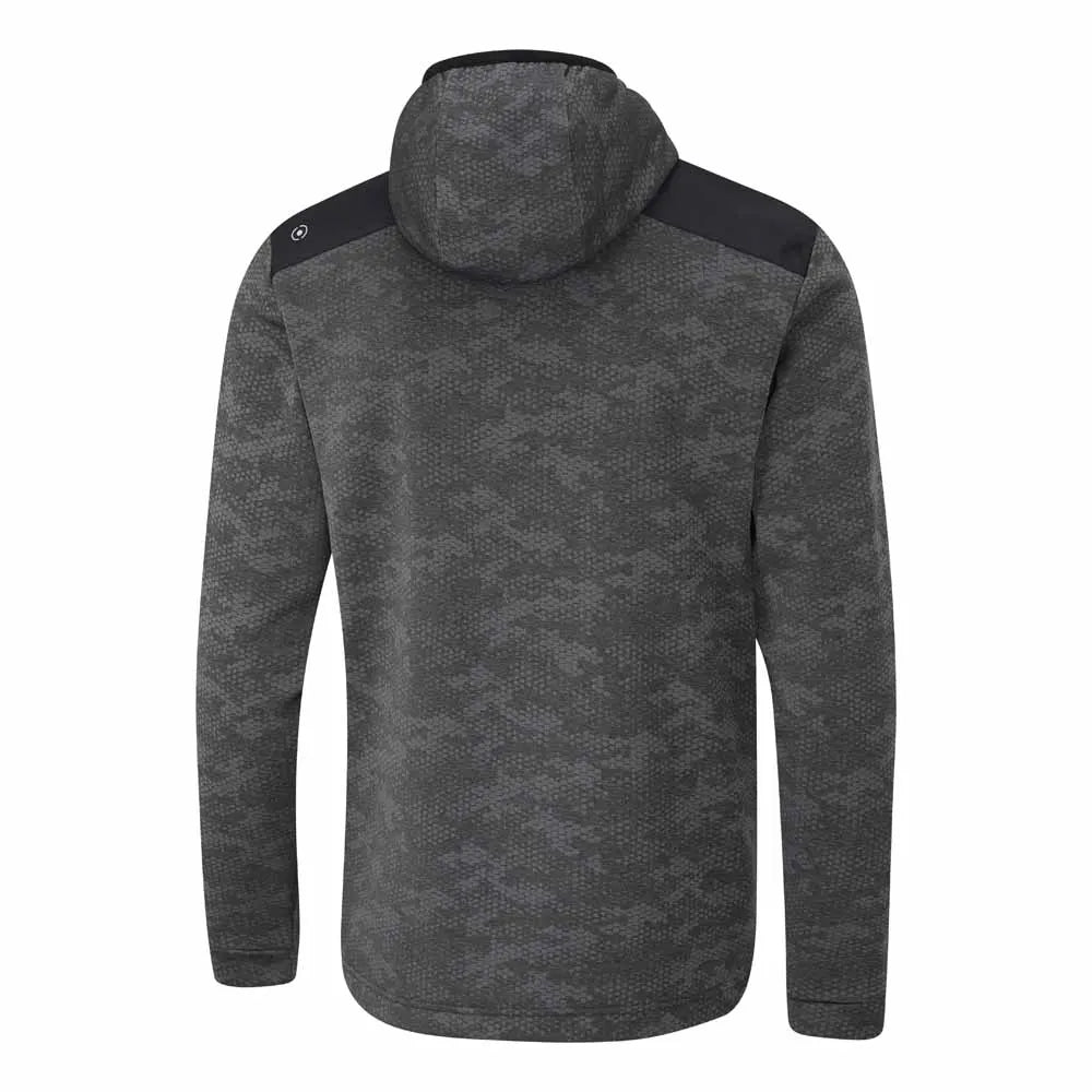 Nexa Men's Hooded Half Zip Fleece - Black