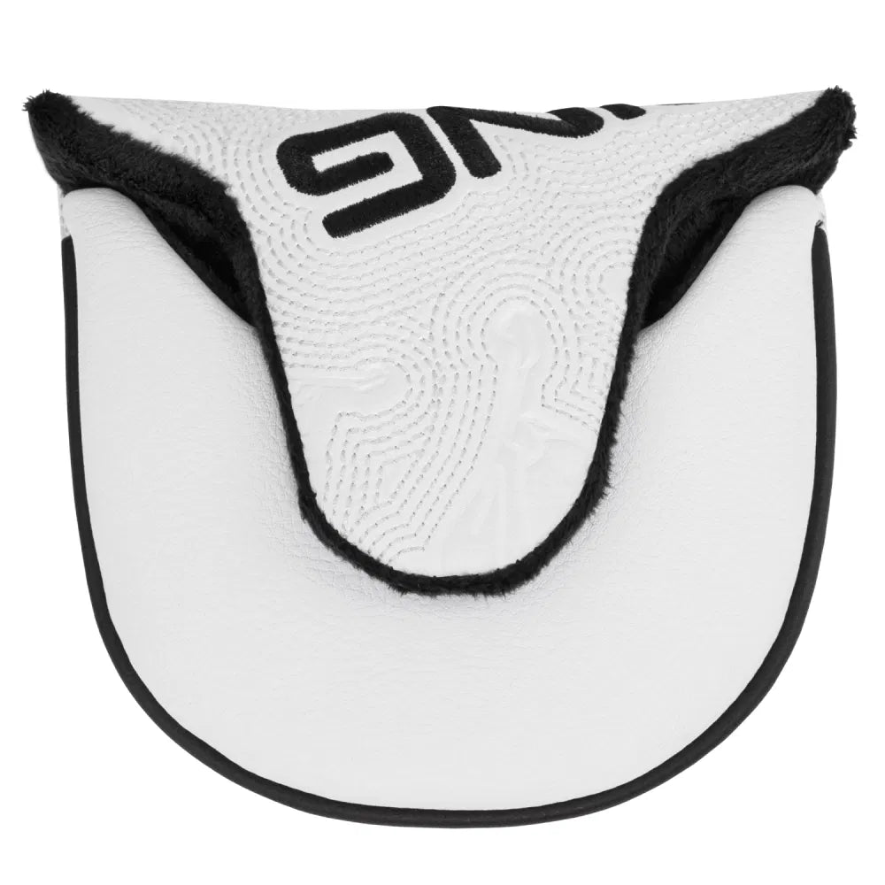 PING Icon Mallet Putter Headcover - White