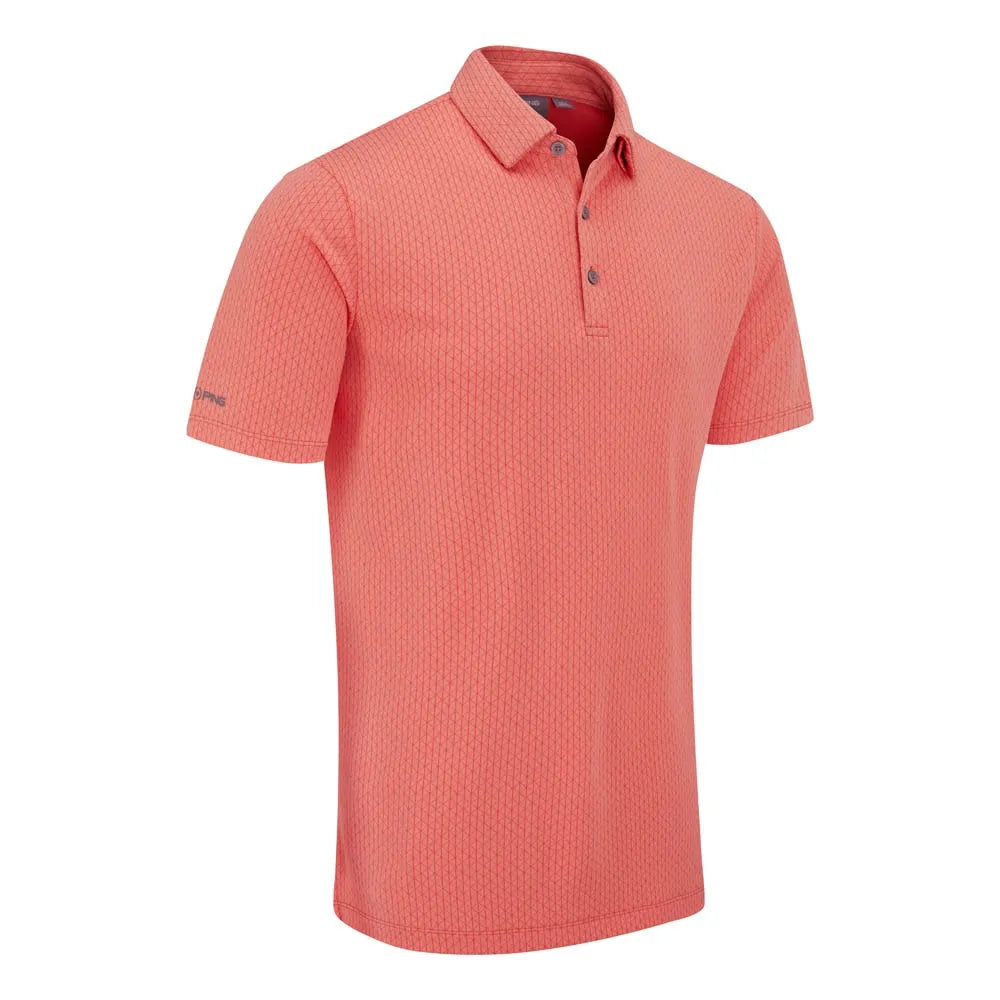 Hershel Men's Diamond Polo Shirt - Dubarry Multi